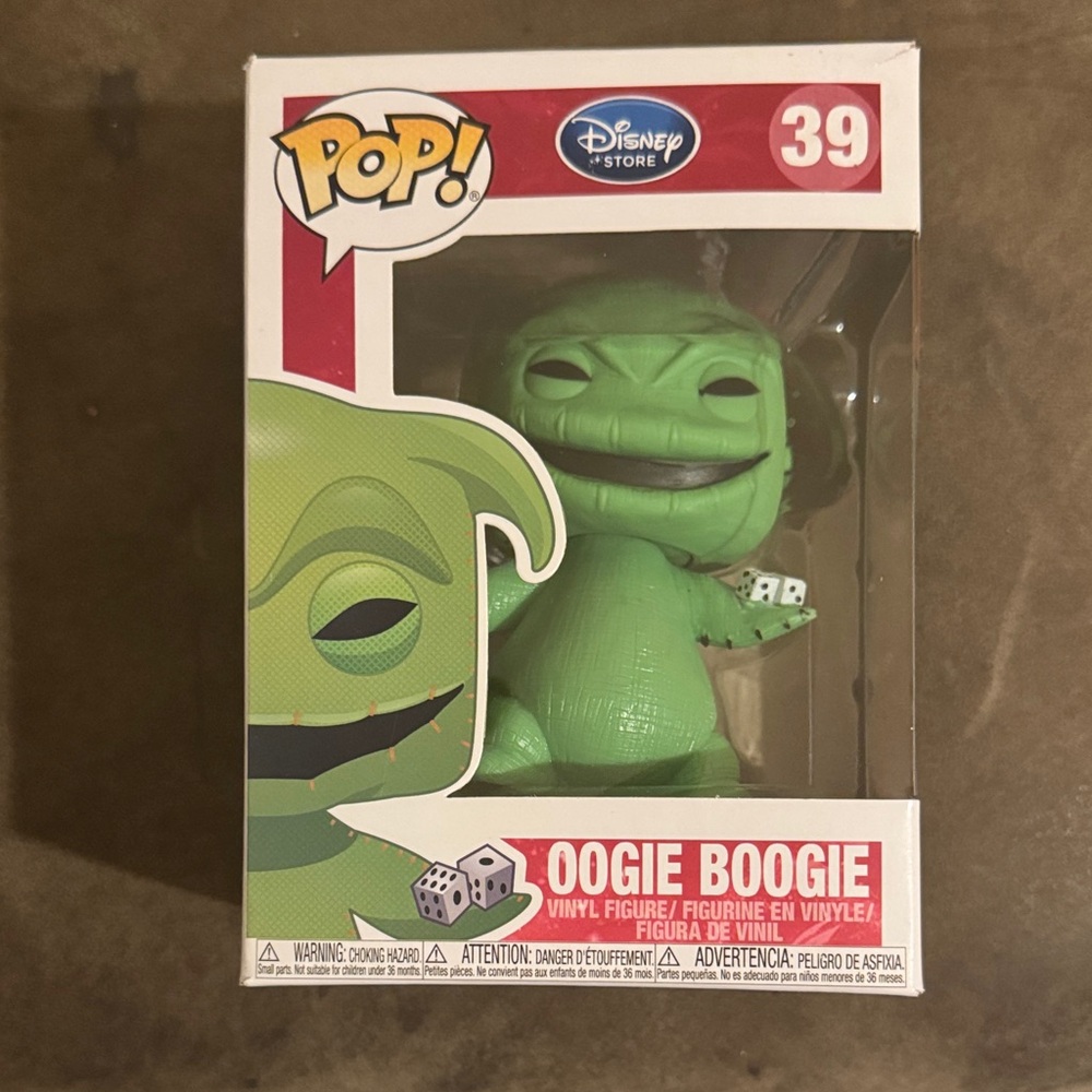 Disney Pop! Oogie Boogie Vinyl Figure - Vibrant Green